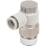 Дроссель с обратным клапаном М5х0.8 AS1201F-M504A