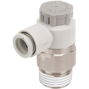 Дроссель с обратным клапаном М5х0.8 AS1201F-M504A